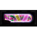 Michael J Fox & Christopher Lloyd AUTOGRAPH Back To The Future 2 SIGNED IN PERSON Framed Hoverboard - SOLD OUT