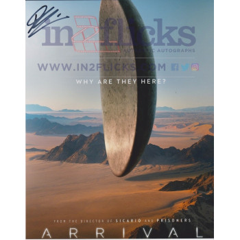 Denis Villeneuve AUTOGRAPH Arrival SIGNED IN PERSON 10x8 photo