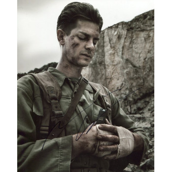 Andrew Garfield AUTOGRAPH Hacksaw Ridge SIGNED IN PERSON 10x8 Photo