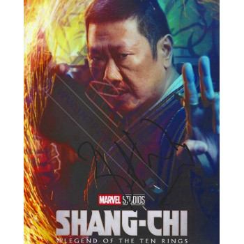 Benedict Wong Signed In Person 8x10 Photo Shang-Chi and the Legend of the Ten Rings Autograph Photo Proof Benedict Wong Signed In Person 8x10 Photo Shang-Chi and the Legend of the Ten Rings Autograph Photo Proof