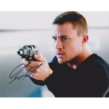 Channing Tatum AUTOGRAPH GI Joe Rise Of The Cobra SIGNED IN PERSON 10x8 photo