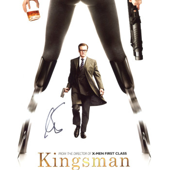 Colin Firth AUTOGRAPH Kingsman Secret Service SIGNED IN PERSON 10x8 Photo