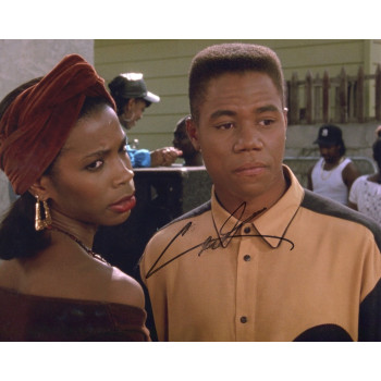 Cuba Gooding Jnr AUTOGRAPH Boyz In The Hood SIGNED IN PERSON 10x8 photo