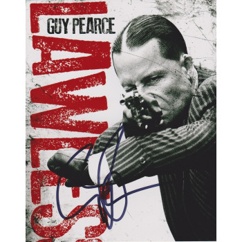 Guy Pearce AUTOGRAPH Lawless SIGNED IN PERSON 10x8 photo