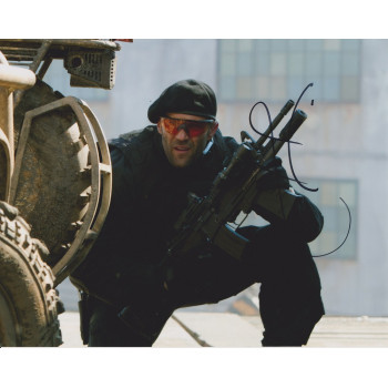 Jason Statham AUTOGRAPH Expendables SIGNED IN PERSON 10x8 photo
