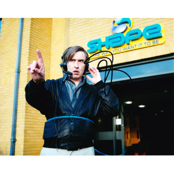 Steve Coogan AUTOGRAPH Alan Partridge SIGNED IN PERSON 10x8 Photo Steve Coogan AUTOGRAPH Alan Partridge SIGNED IN PERSON 10x8 Photo