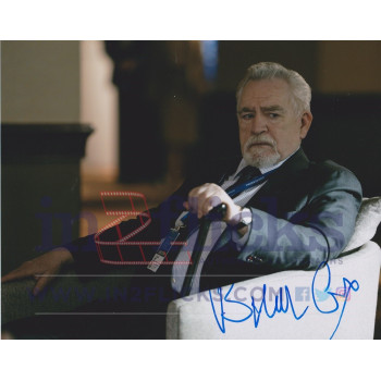 Brian Cox AUTOGRAPH Succession SIGNED IN PERSON 10x8 Photo