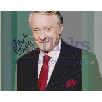Robert Vaughn AUTOGRAPH Hustle SIGNED IN PERSON 10x8 photo