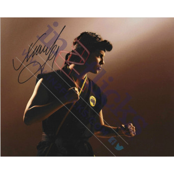 Xolo Mariduena Signed In Person 8x10 Photo Cobra Kai Autograph Exact Photo Proof Xolo Mariduena Signed In Person 8x10 Photo Cobra Kai Autograph Exact Photo Proof