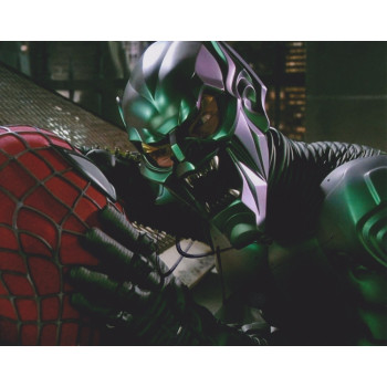 Willem Dafoe AUTOGRAPH Spiderman SIGNED IN PERSON 10x8 photo