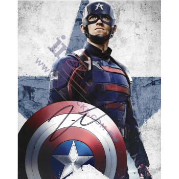 Wyatt Russell Signed In Person 10x8 Photo The Falcon & The Winter Soldier Autograph