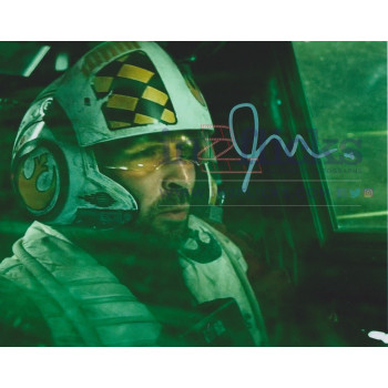 James McArdle AUTOGRAPH Star Wars Episode VII The Force Awakens SIGNED IN PERSON 10x8 Photo