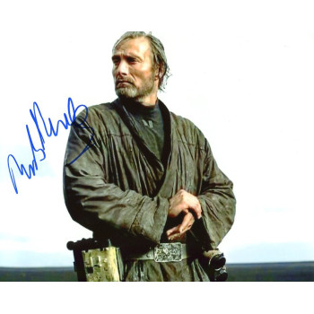 Mads Mikkelsen AUTOGRAPH Rogue One Star Wars SIGNED IN PERSON 10x8 Photo