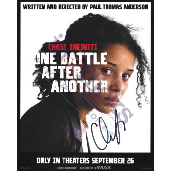 Chase Infiniti Signed In Person 8x10 Photo One Battle After Another Autograph