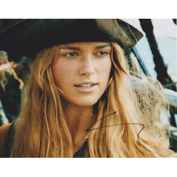 Keira Knightley AUTOGRAPH Pirates of the Caribbean SIGNED IN PERSON 10x8 photo