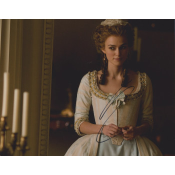 Keira Knightley AUTOGRAPH Pirates of the Caribbean SIGNED IN PERSON 10x8 photo