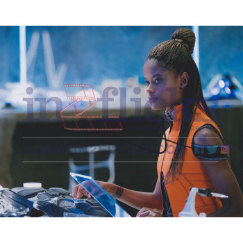 Letitia Wright AUTOGRAPH Black Panther SIGNED IN PERSON 10x8 Photo
