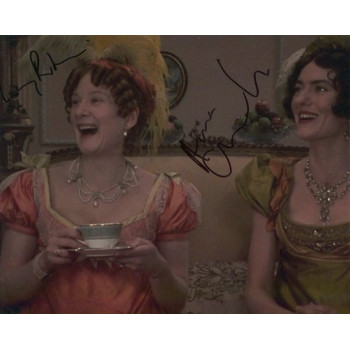 Anna Chancellor & Lucy Robinson AUTOGRAPH Pride & Prejudice SIGNED IN PERSON 10x8 Photo