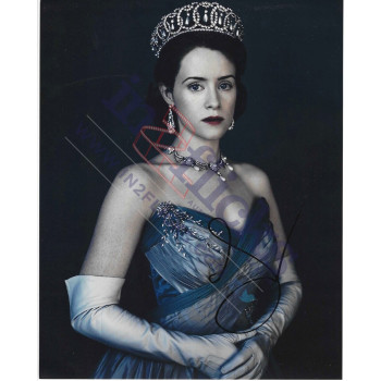 Claire Foy Signed In Person 10x8 Photo The Crown Autograph Claire Foy Signed In Person 10x8 Photo The Crown Autograph
