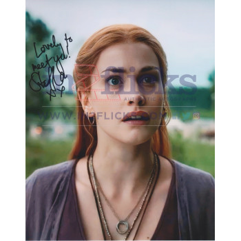 Stefanie Martini AUTOGRAPH The Last Kingdom SIGNED IN PERSON 10x8 Photo