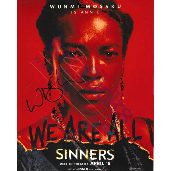 Wunmi Mosaku Signed In Person 8x10 Photo Sinners Autograph