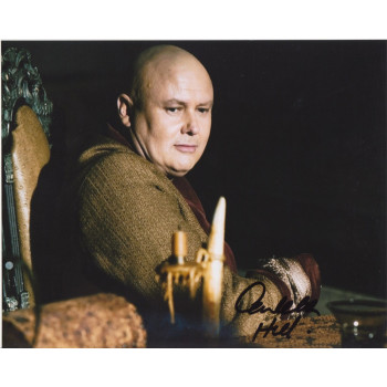 Conleth Hill AUTOGRAPH Game Of Thrones SIGNED IN PERSON 10x8 photo