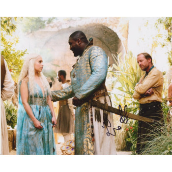 Iain Glen AUTOGRAPH Game Of Thrones SIGNED IN PERSON 10x8 photo