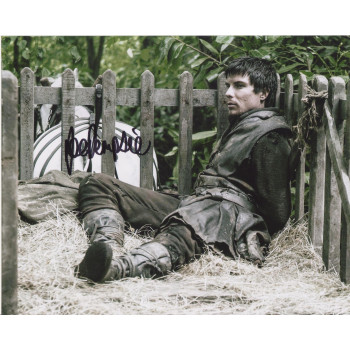 Joe Dempsie AUTOGRAPH Game Of Thrones SIGNED IN PERSON 10x8 photo