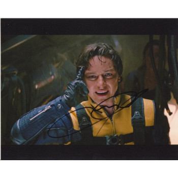 James McAvoy AUTOGRAPH Xmen First Class SIGNED IN PERSON 10x8 photo