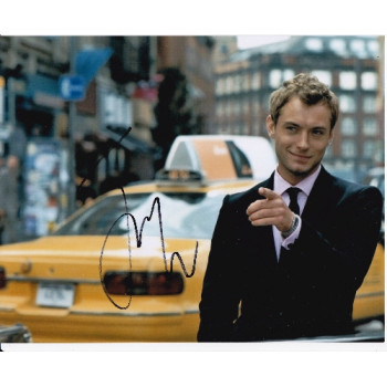 Jude Law AUTOGRAPH Alfie SIGNED IN PERSON 10x8 photo