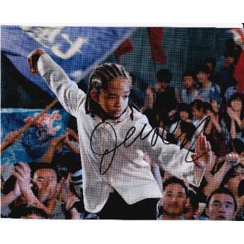 Jaden Smith AUTOGRAPH The Karate Kid SIGNED IN PERSON 10x8 Photo Jaden Smith AUTOGRAPH The Karate Kid SIGNED IN PERSON 10x8 Photo