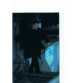 Matt Damon AUTOGRAPH Bourne Identity SIGNED 10x8 Photo
