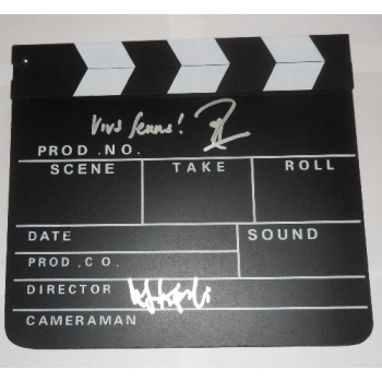 Asif Kapadia / Manish Pandley AUTOGRAPH Senna SIGNED IN PERSON Clapperboard Asif Kapadia / Manish Pandley AUTOGRAPH Senna SIGNED IN PERSON Clapperboard