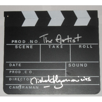 Michel Hazanavicius AUTOGRAPH The Artist SIGNED IN PERSON Clapperboard Michel Hazanavicius AUTOGRAPH The Artist SIGNED IN PERSON Clapperboard